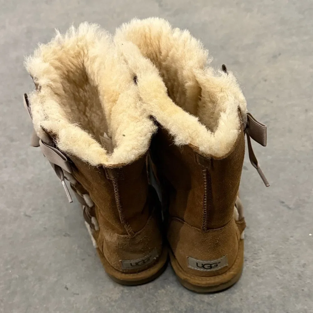 UGG Tan Shearling Winter Boots